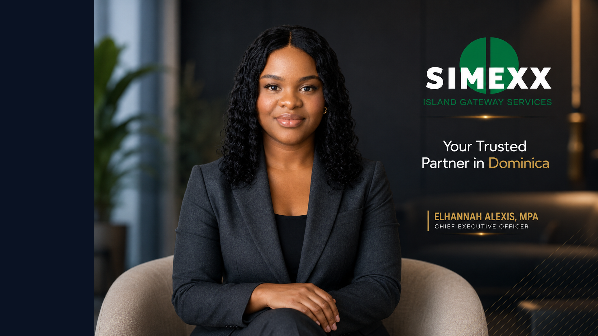 Elhannah Alexis, MPA, Chief Executive Officer of Simexx